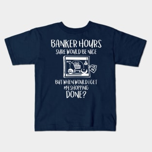 Shop While at Work Kids T-Shirt